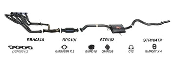 Redback Exhaust System for Holden Commodore (10/1988 - 1995), Calais (03/1989 - 1995) - Brixton 4x4 - Buy Online Now!
